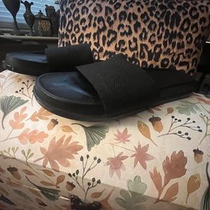 NICOLE MILLER SLIDES(WORN ONCE!!!!)